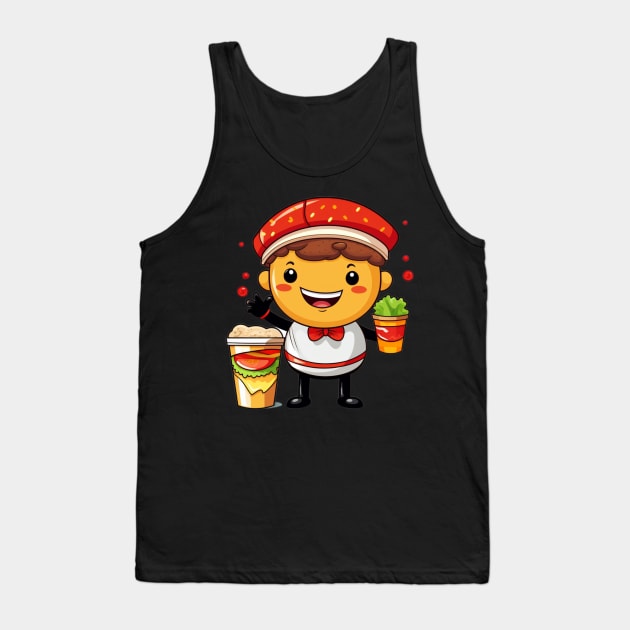 kawaii  junk food T-Shirt cute  funny Tank Top by nonagobich